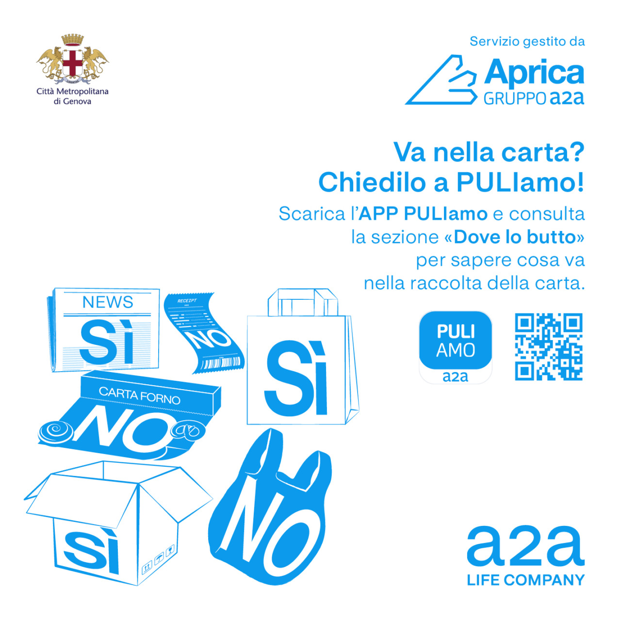 Al via la campagna di Aprica per la raccolta differenziata nel Tigullio