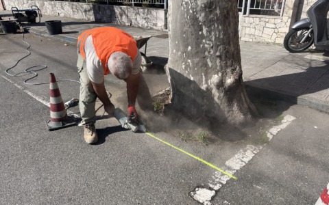 Avviati i lavori di depavimentazione urbana a Sestri Levante