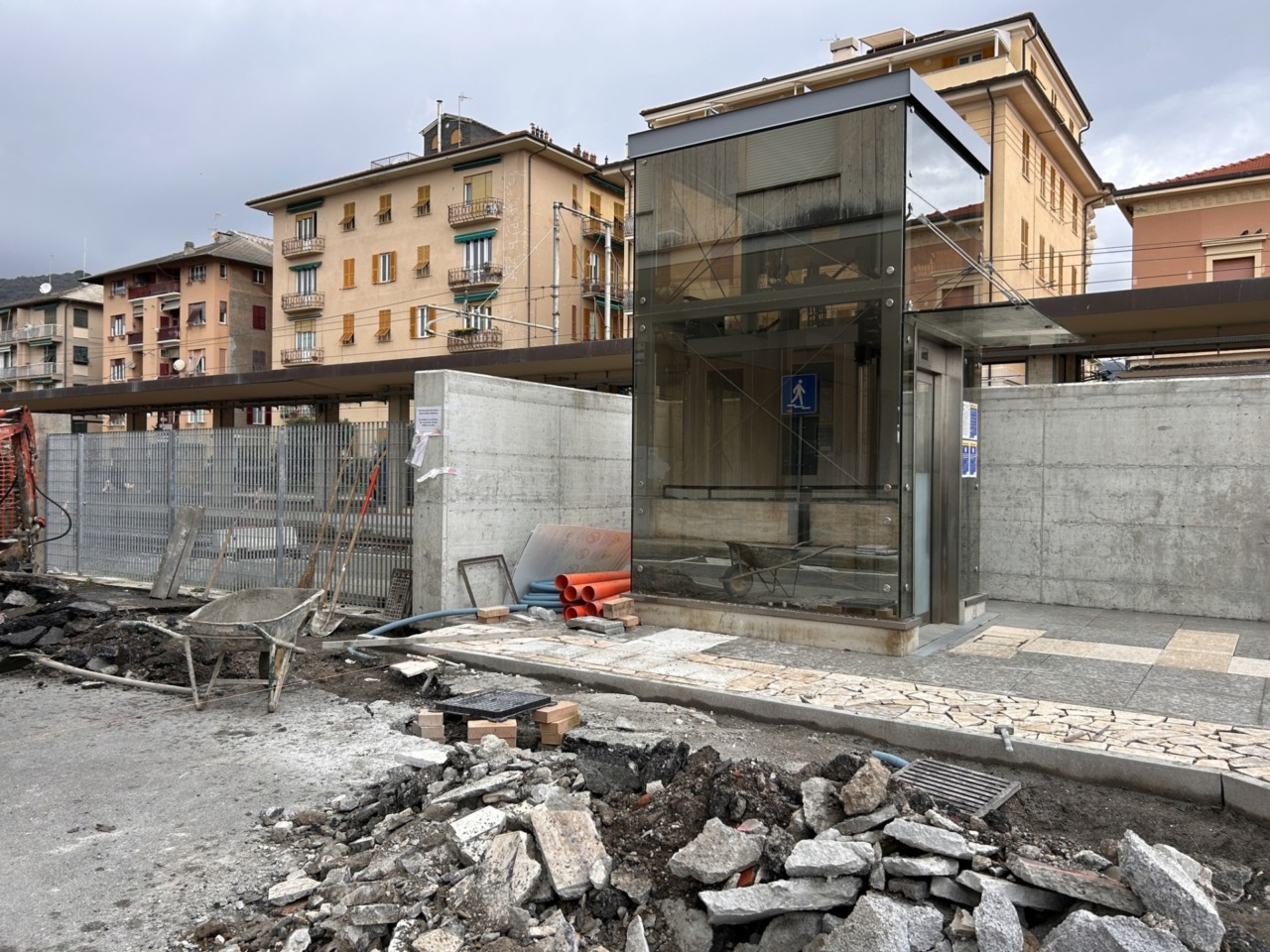 Avviati i lavori per l’abbattimento delle barriere architettoniche a Chiavari