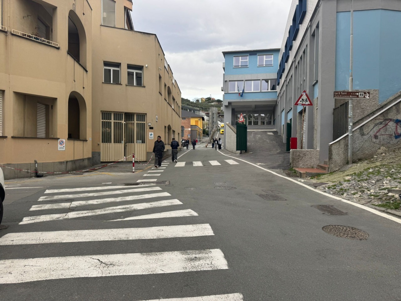 Chiavari, approvato il progetto per un nuovo marciapiede in via Ghio