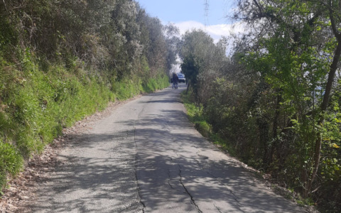 Chiusura della strada tra San Bernardo e Loto a Sestri per rischio cedimento