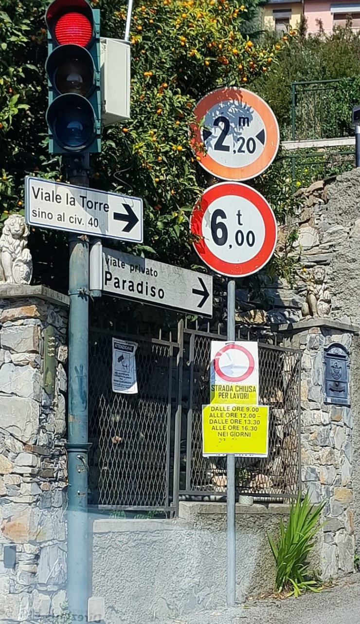 Chiusura di viale La Torre per lavori alla rete fognaria