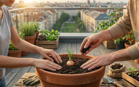 Coltiviamo – Vivere Sostenibile: il segreto del terriccio per orto in contenitore e cipolle