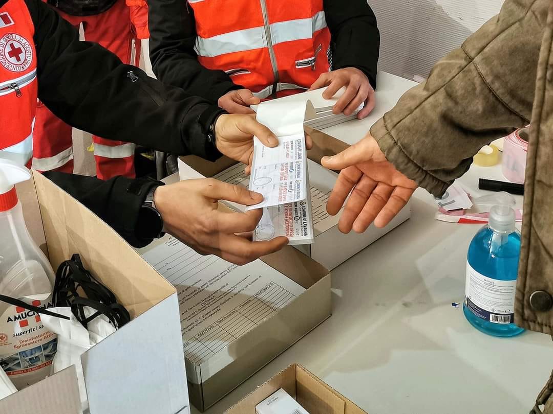 Distribuzione dei buoni spesa da parte del Comune di Lavagna