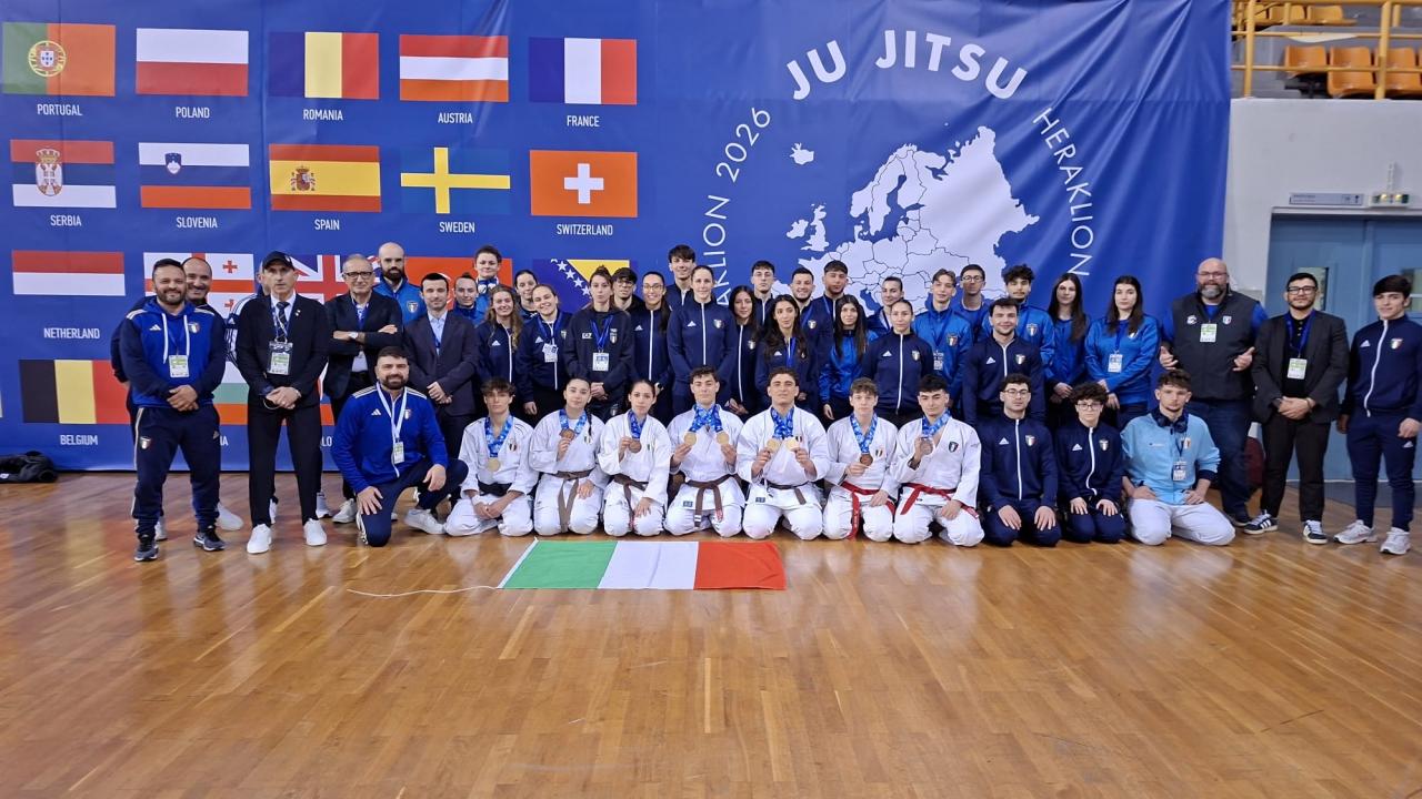 Elio Moretti vince l’oro agli Europei di Ju Jitsu