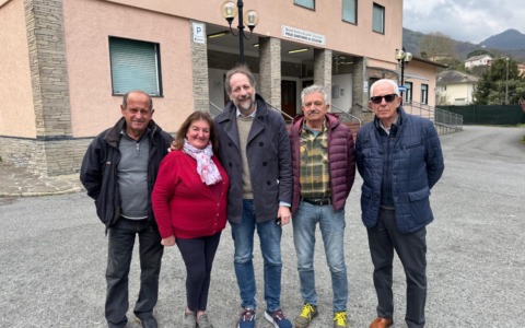Gianni Pastorino in visita all’ospedaletto di Cicagna per valutare la situazione