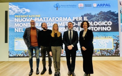 Inaugurata la piattaforma digitale per il monitoraggio meteo-idrologico del Parco di Portofino