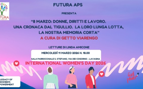 Lavagna celebra la Giornata della Donna con due eventi di Futura APS