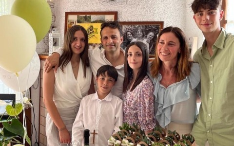 Matteo Gatti, portalettere e padre di una grande famiglia