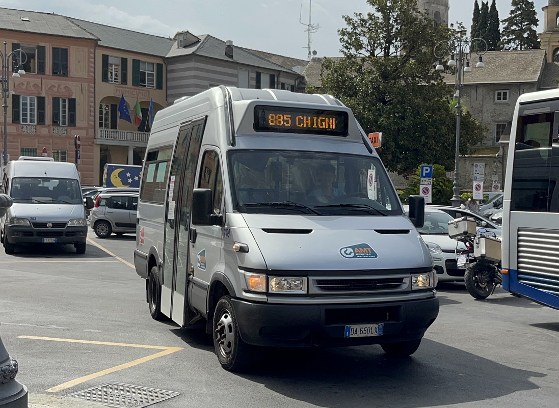 Modifiche al servizio bus a Rapallo per lavori in via Tonnego