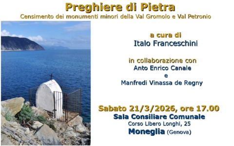 Presentazione del nuovo volume dell’associazione O Leudo a Moneglia