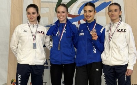 Pro Recco Karate brilla a Follonica, argento per Nicola Milano e oro per Camilla Viacava