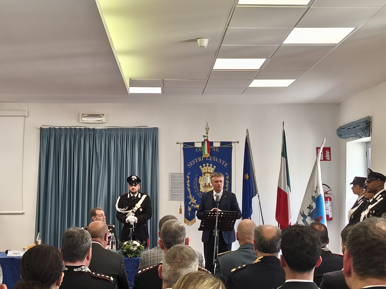 Sestri Levante, nuova caserma dei Carabinieri: Conti e Pistacchi esprimono preoccupazioni