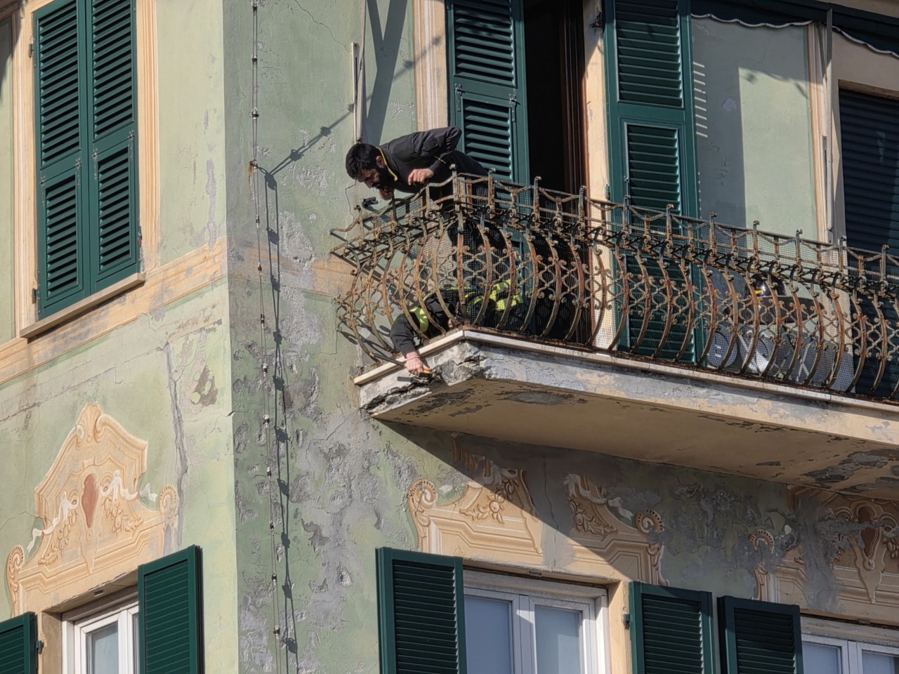 Vigili del Fuoco all’opera a Santa Margherita Ligure