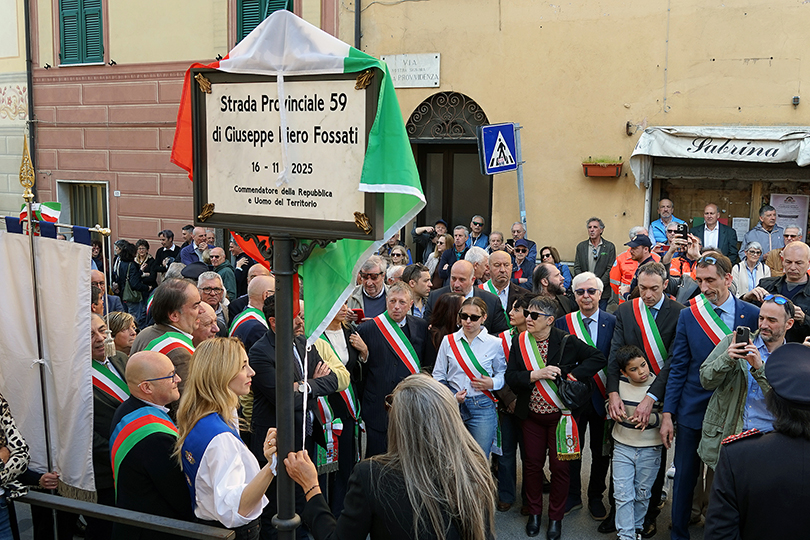 Affluenza record per l’intitolazione della SP 59 a Giuseppe Piero Fossati