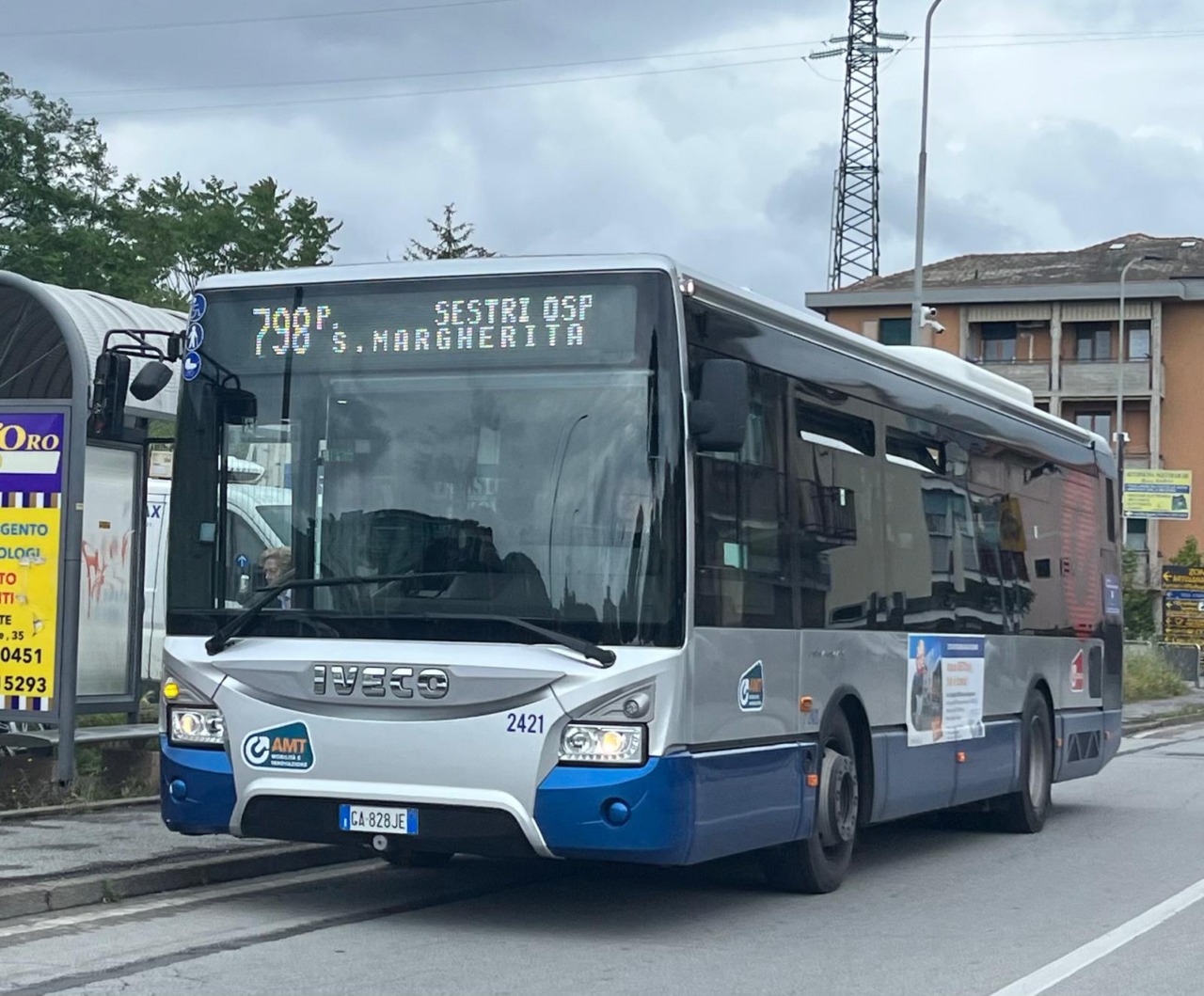Aggiornamenti sul percorso delle linee bus AMT per il 18 aprile a Sestri Levante