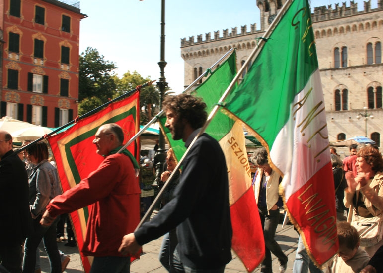 Celebrazioni del 25 Aprile a Chiavari