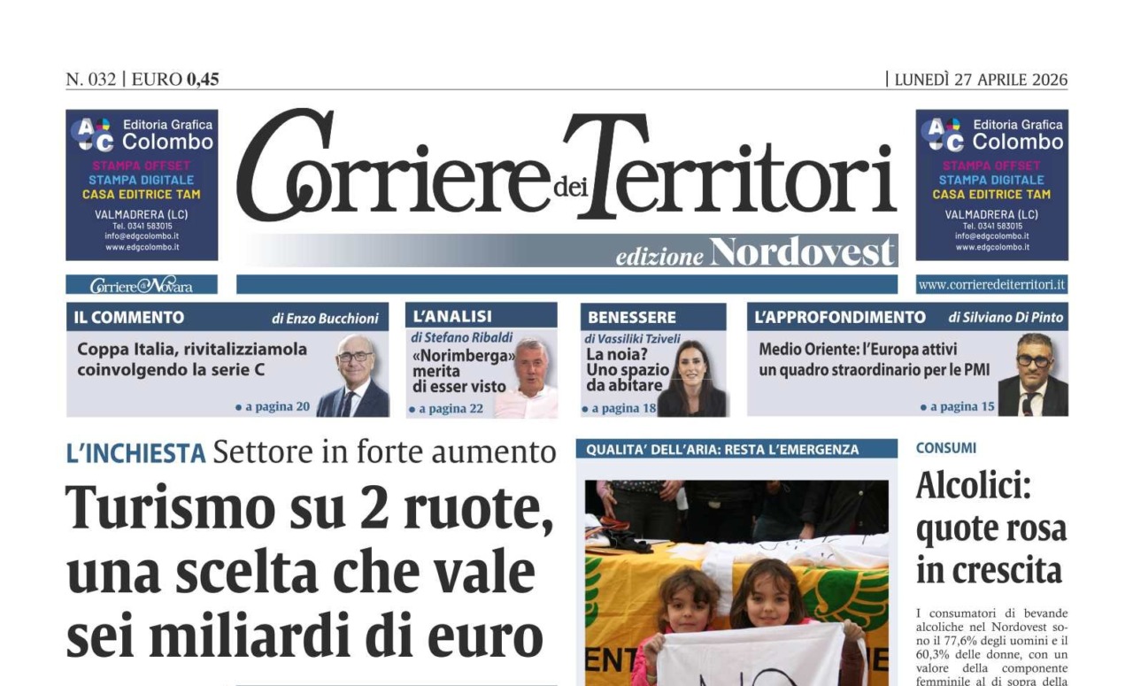Il Nordovest si conferma meta per cicloturisti: l’inchiesta del Corriere dei Territori