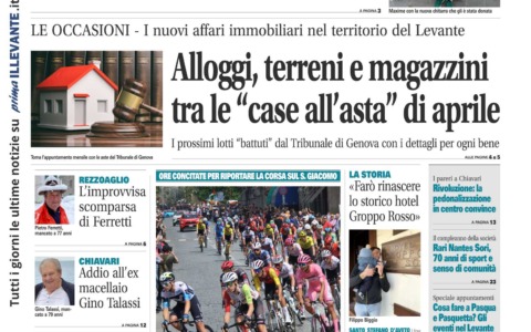 Il Nuovo Levante è disponibile in edicola