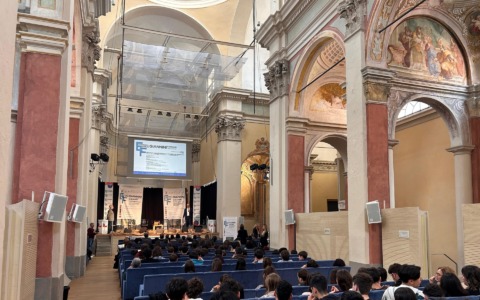 Inaugurazione dell’Economic Forum Giannini a Chiavari con i giovani protagonisti