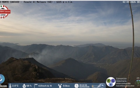 Incendio sul Monte Caucaso: proseguono le operazioni di spegnimento