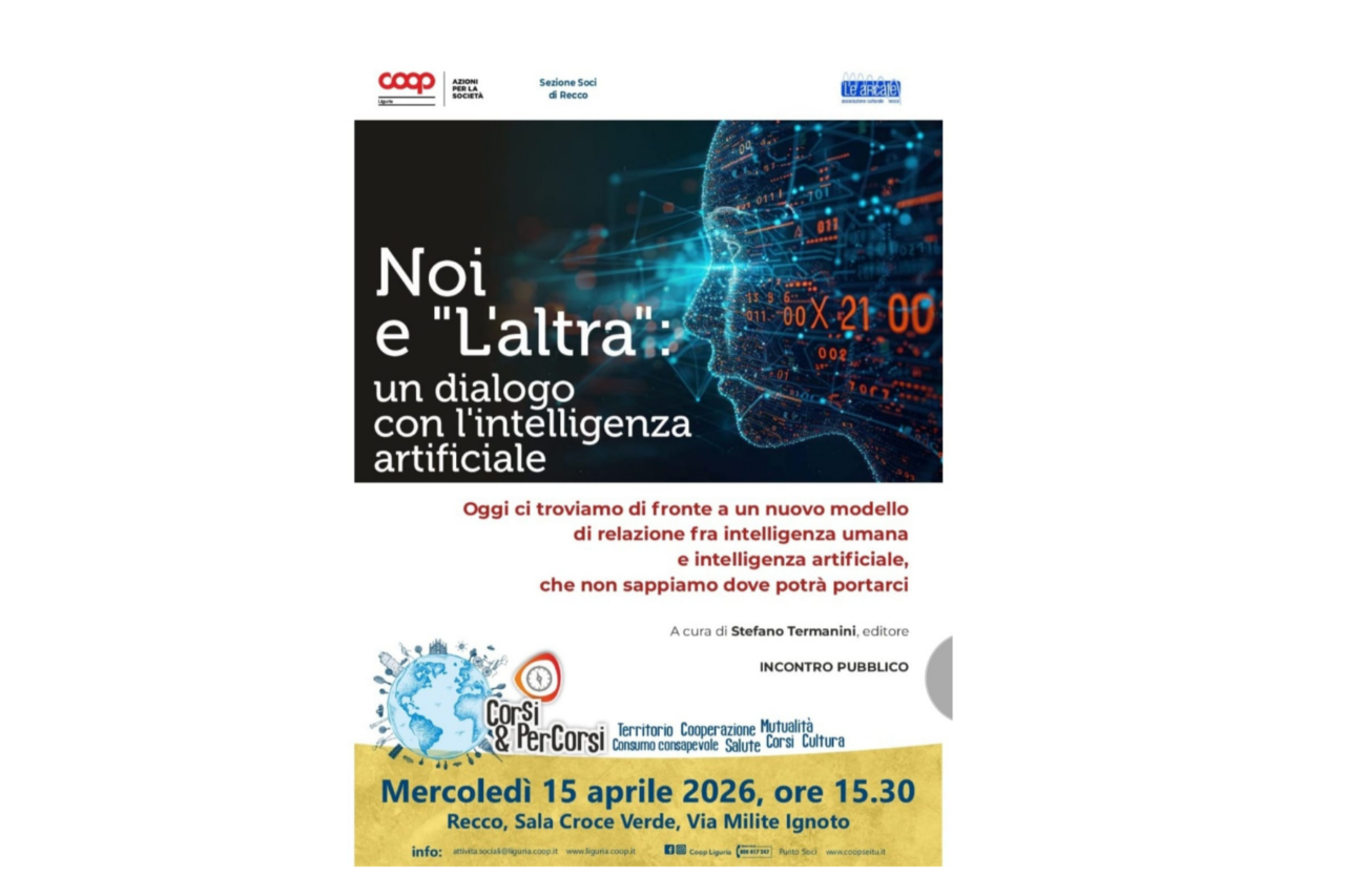 L’intelligenza artificiale protagonista a Recco