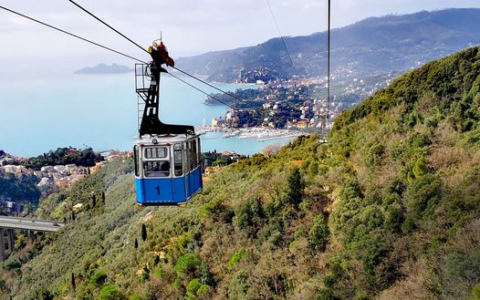 La funivia Rapallo-Montallegro riapre per Pasqua
