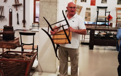 La storia di Valentino Negrello e la sedia leggera di Chiavari