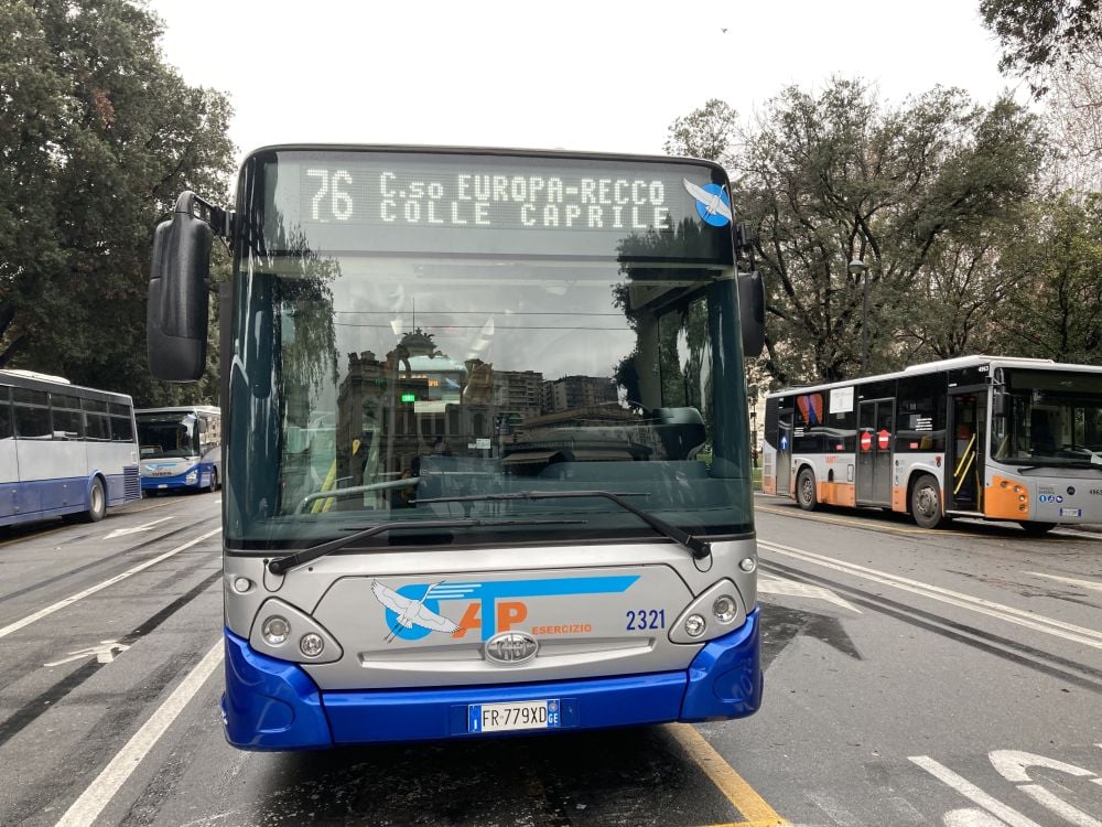 Modifiche al servizio AMT per Bra–Forlì allo stadio Sivori il 4 aprile