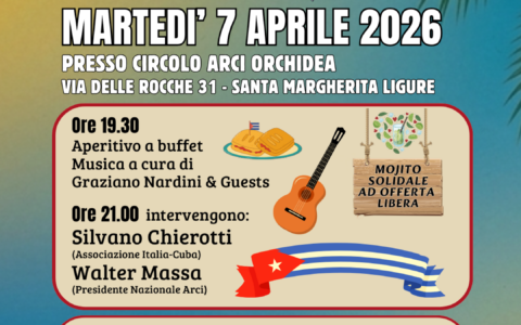 Serata benefica per Cuba al Circolo Arci Orchidea il 7 aprile