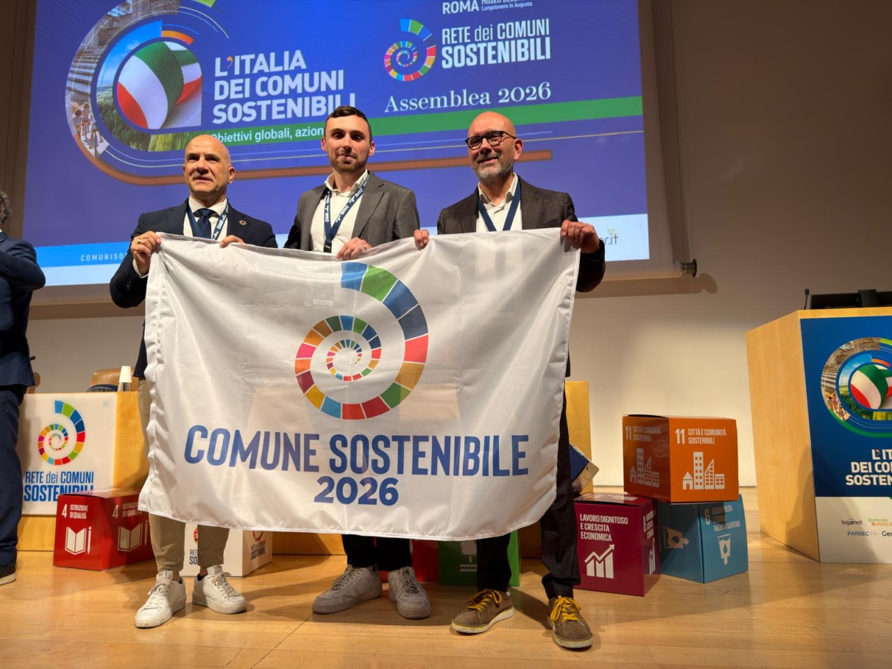Sestri Levante conquista la Bandiera dei Comuni Sostenibili anche per il 2026