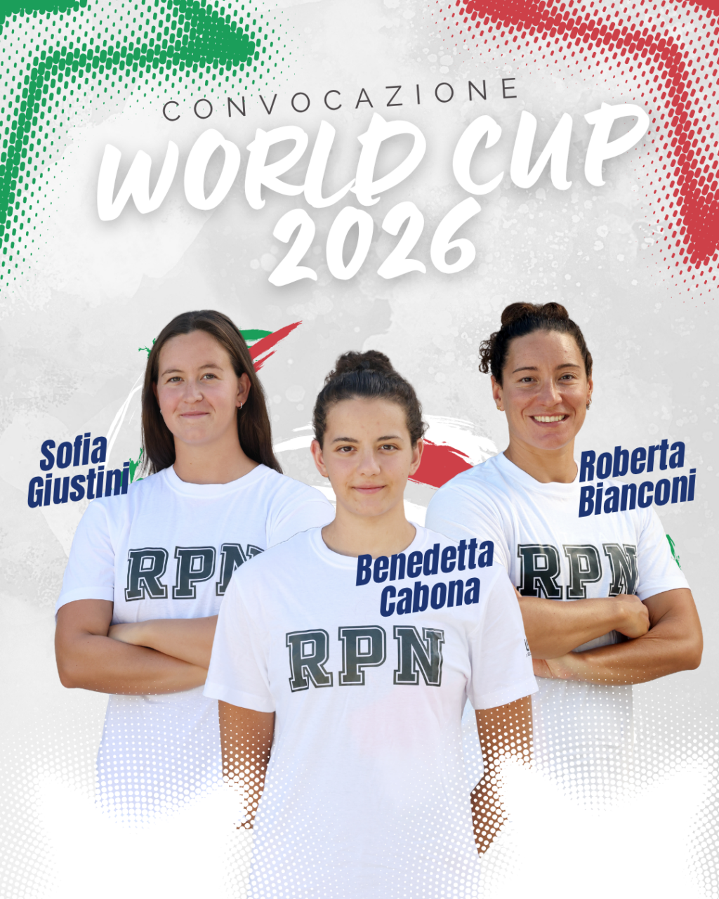 Tre atlete della Rapallo Pallanuoto in Nazionale per la World Cup
