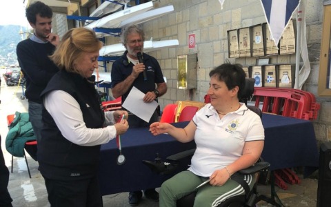 Vela paralimpica, dominio della LNI Chiavari a Santa Margherita Ligure