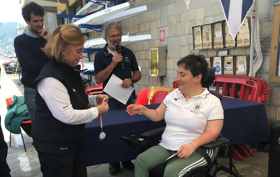 Vela paralimpica, dominio della LNI Chiavari a Santa Margherita Ligure