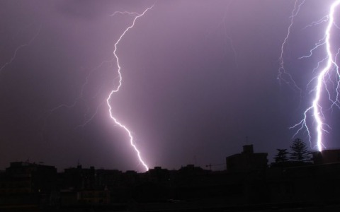 Arpal: temporali probabili oggi e domani, venerdì 8 maggio