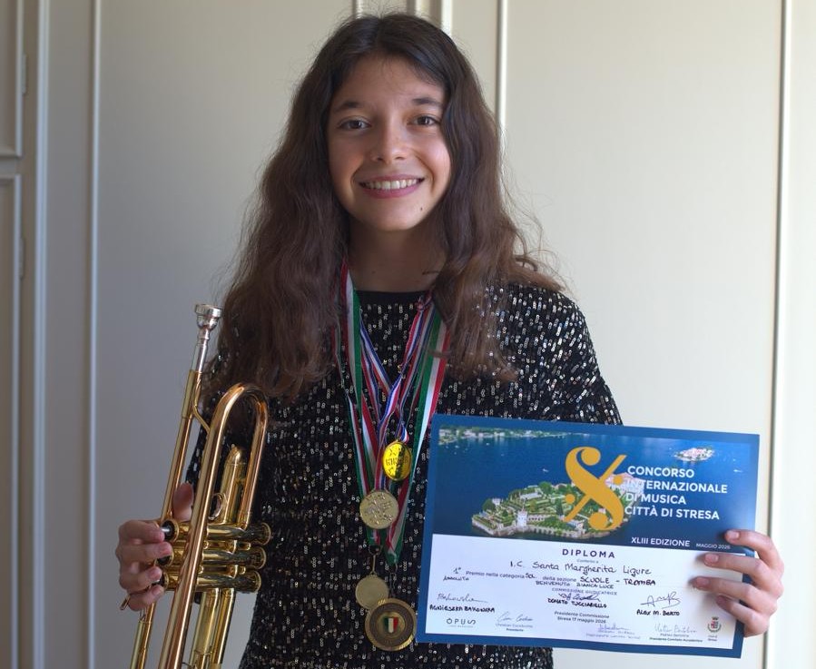 Biancaluce Benvenuto brilla al Concorso Internazionale di Stresa
