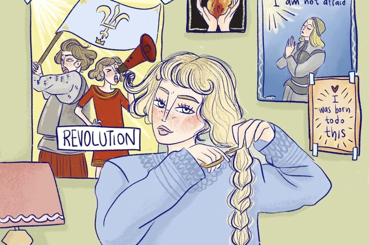 Carlotta Sangaletti reinventa Giovanna d’Arco per Feltrinelli