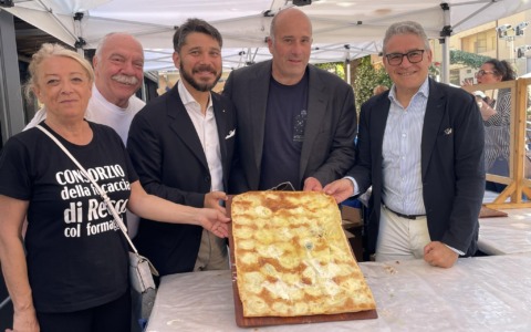 Festa della Focaccia Igp a Recco: oltre 20.000 visitatori