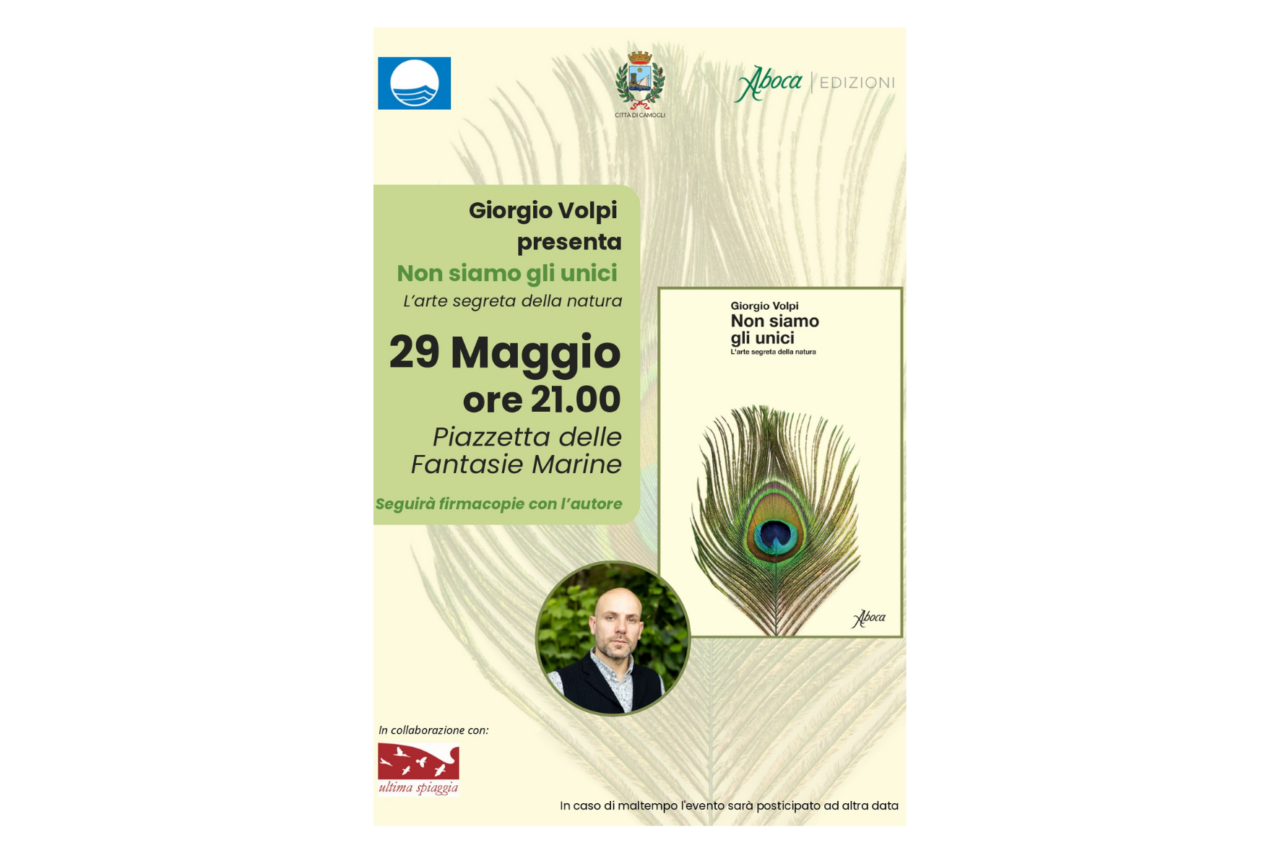 Giorgio Volpi presenta il suo ultimo libro a Camogli