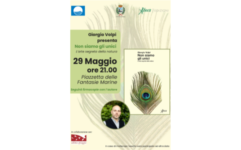 Giorgio Volpi presenta il suo ultimo libro a Camogli