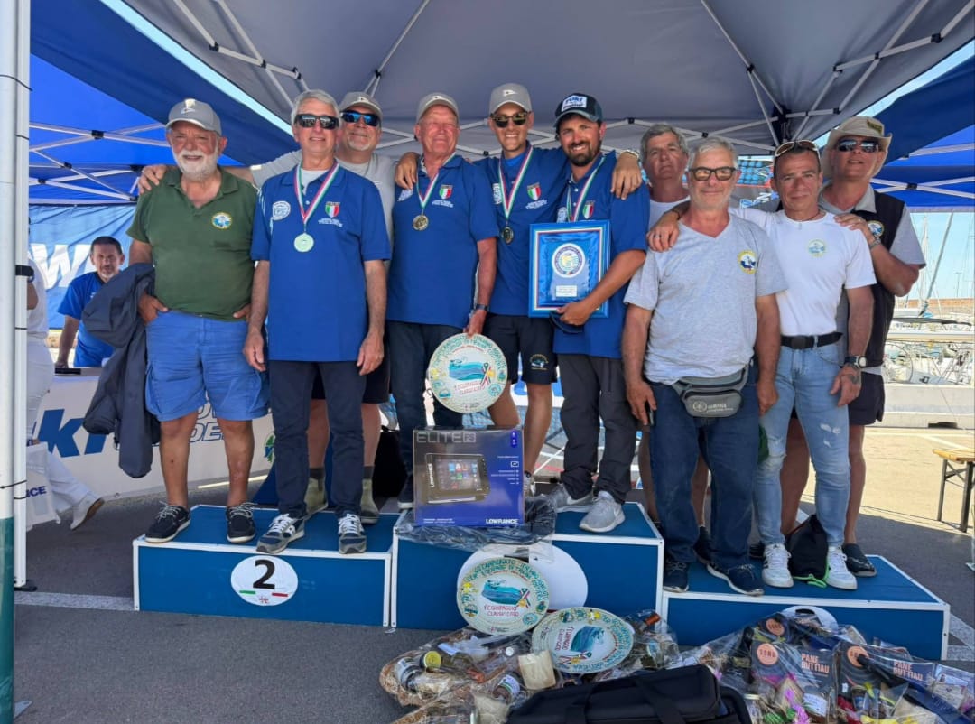 Il Circolo Pescatori Dilettanti di Rapallo conquista il titolo italiano di traina costiera