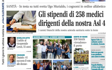 Il Nuovo Levante disponibile in edicola