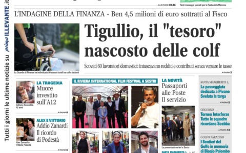 Il Nuovo Levante è disponibile in edicola