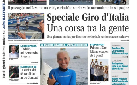 Il Nuovo Levante è disponibile in edicola