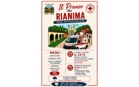 “Il pranzo che rianima”: evento per la Croce Rossa di Lavagna