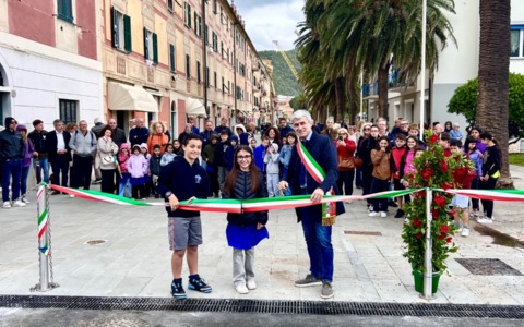 Inaugurata la passeggiata a mare di Riva a Sestri Levante
