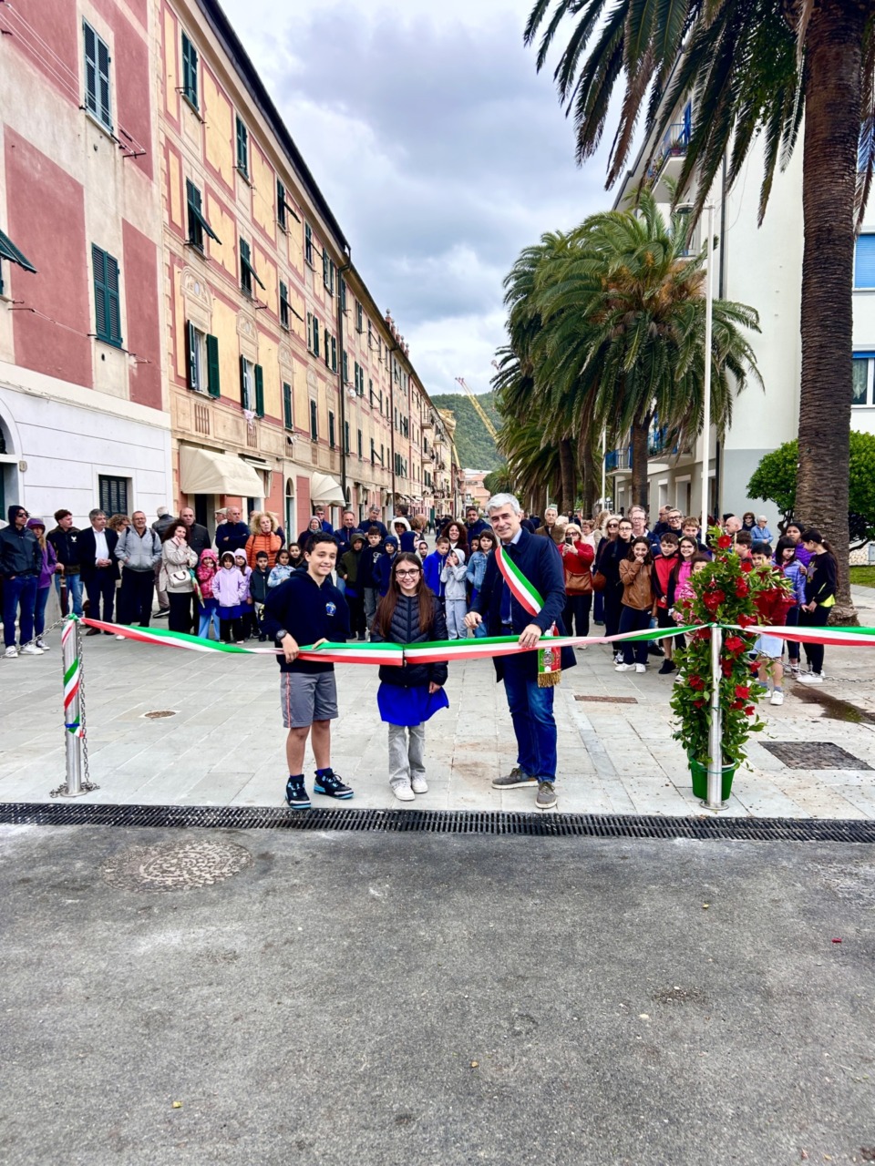 Inaugurata la passeggiata a mare di Riva a Sestri Levante