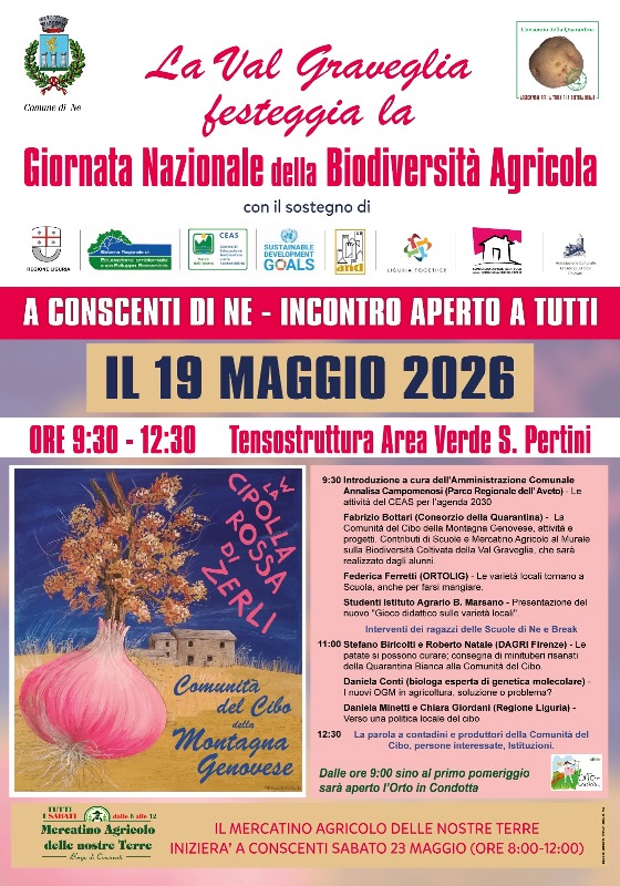 La Giornata Nazionale della Biodiversità Agricola si svolge a Ne