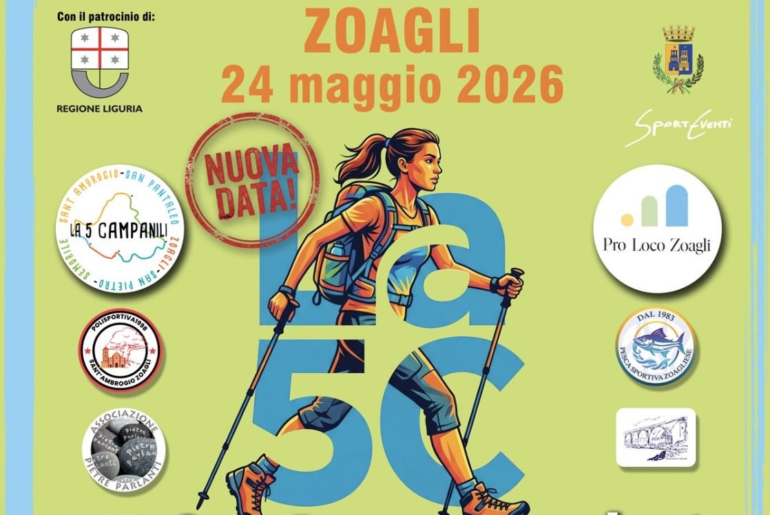 La “Marcia dei 5 Campanili” posticipata al 24 maggio