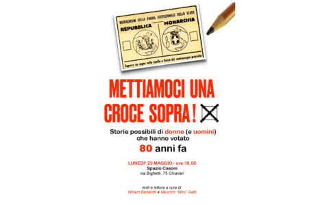 “Mettiamoci una croce sopra!”: celebrazione degli 80 anni di voto femminile